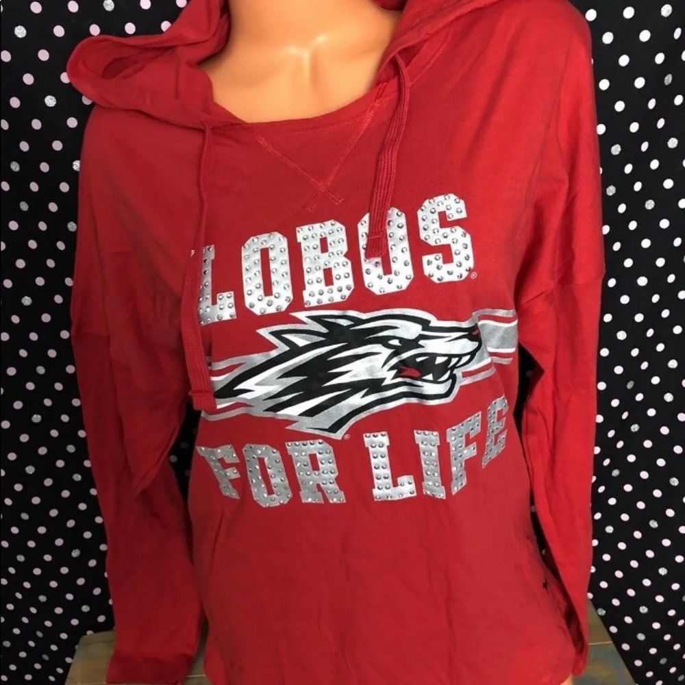 UNM Pullover Hoodie Jacket Sweater XS